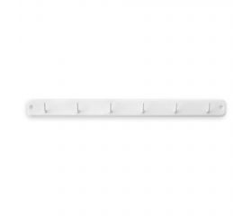 Colgador cocina 6 ganchos / blanco