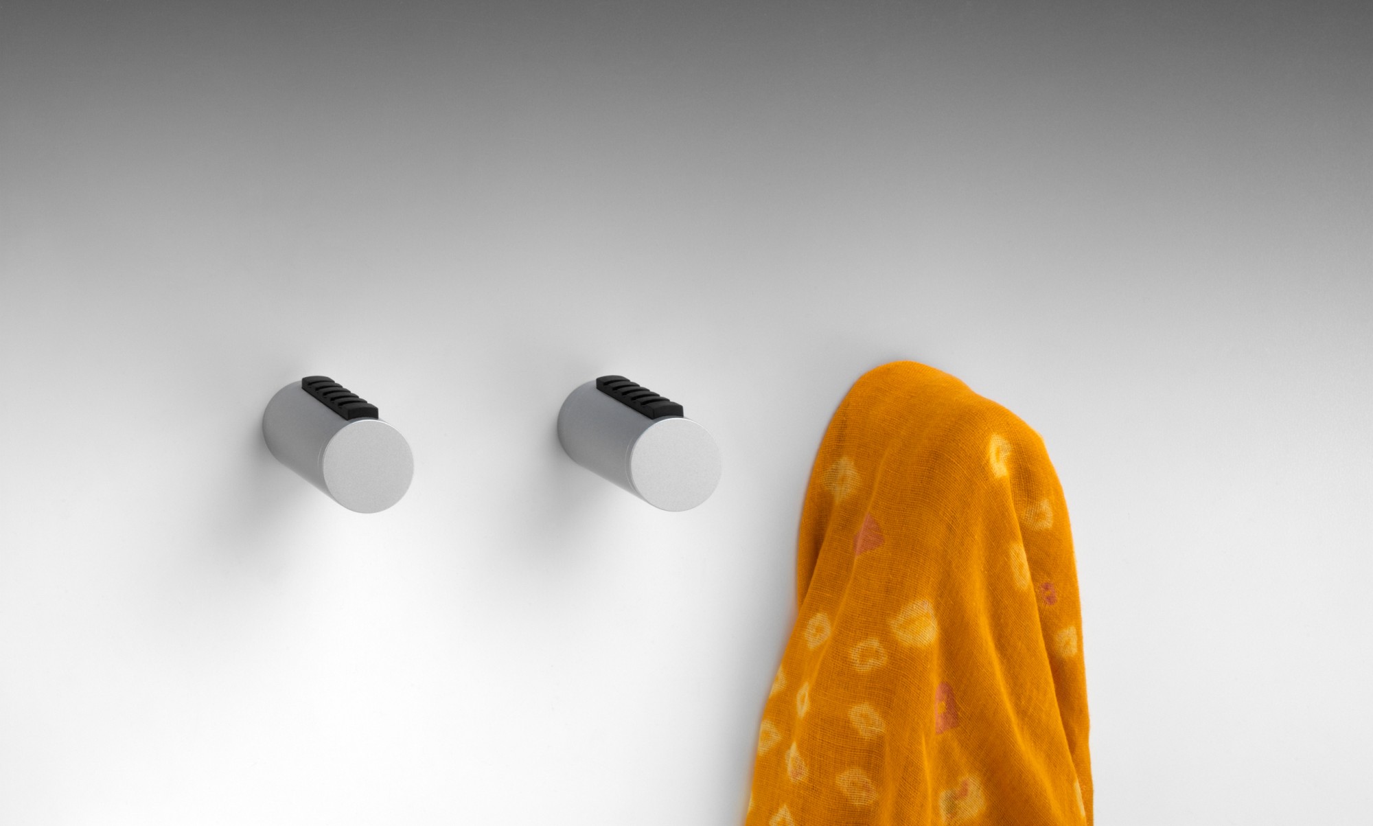 Colgador cilíndrico / blanco