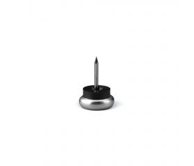 Mod.3112 Patín deslizante metálico Ø 15 mm