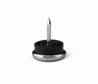 Mod.3115 Patín deslizante metálico Ø 26 mm