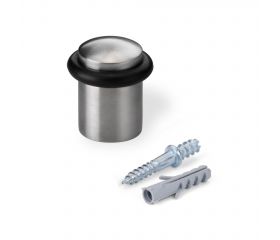 Tope puerta con tórica / acero inox.