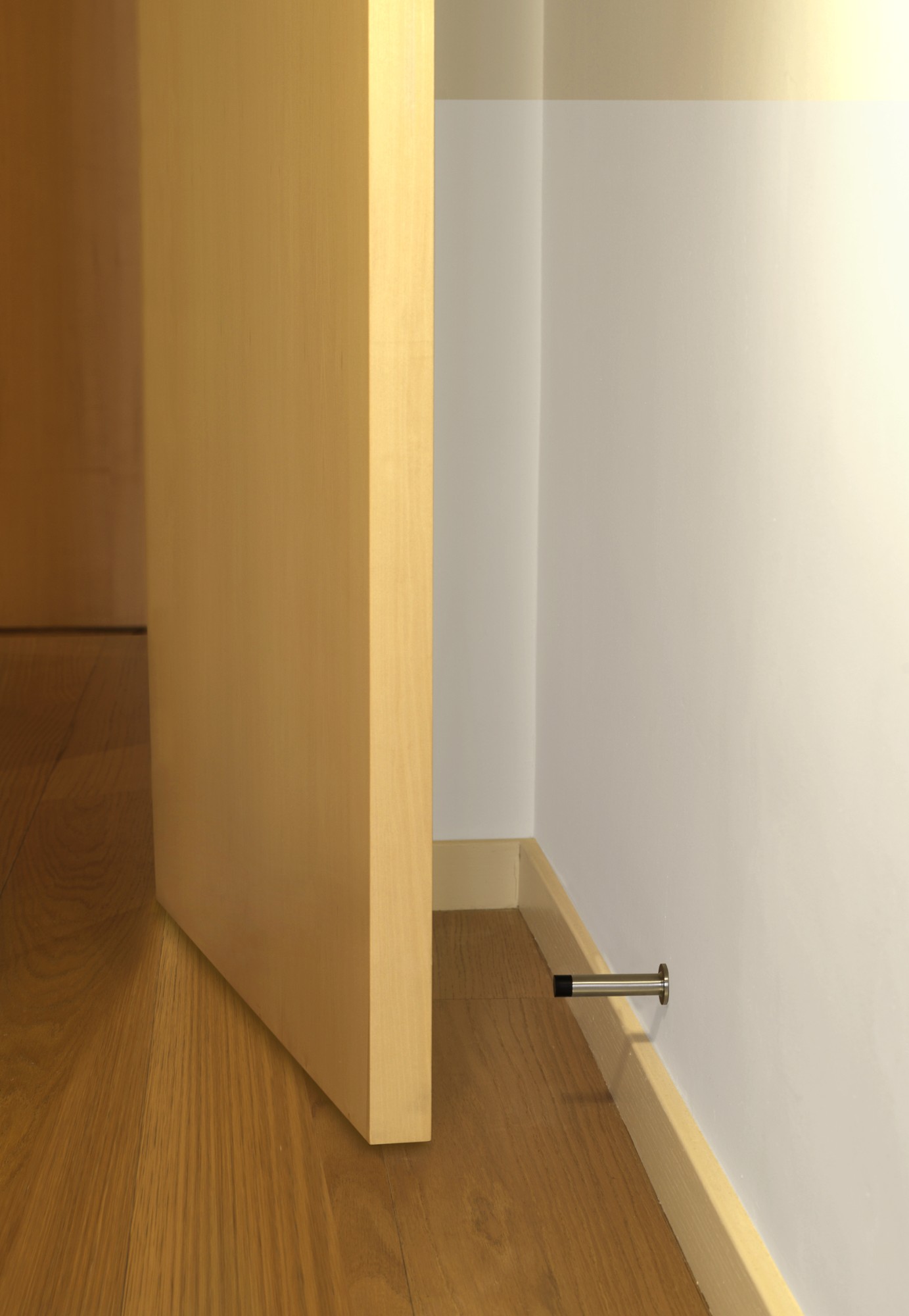 Tope de pared en acero inoxidable / acero