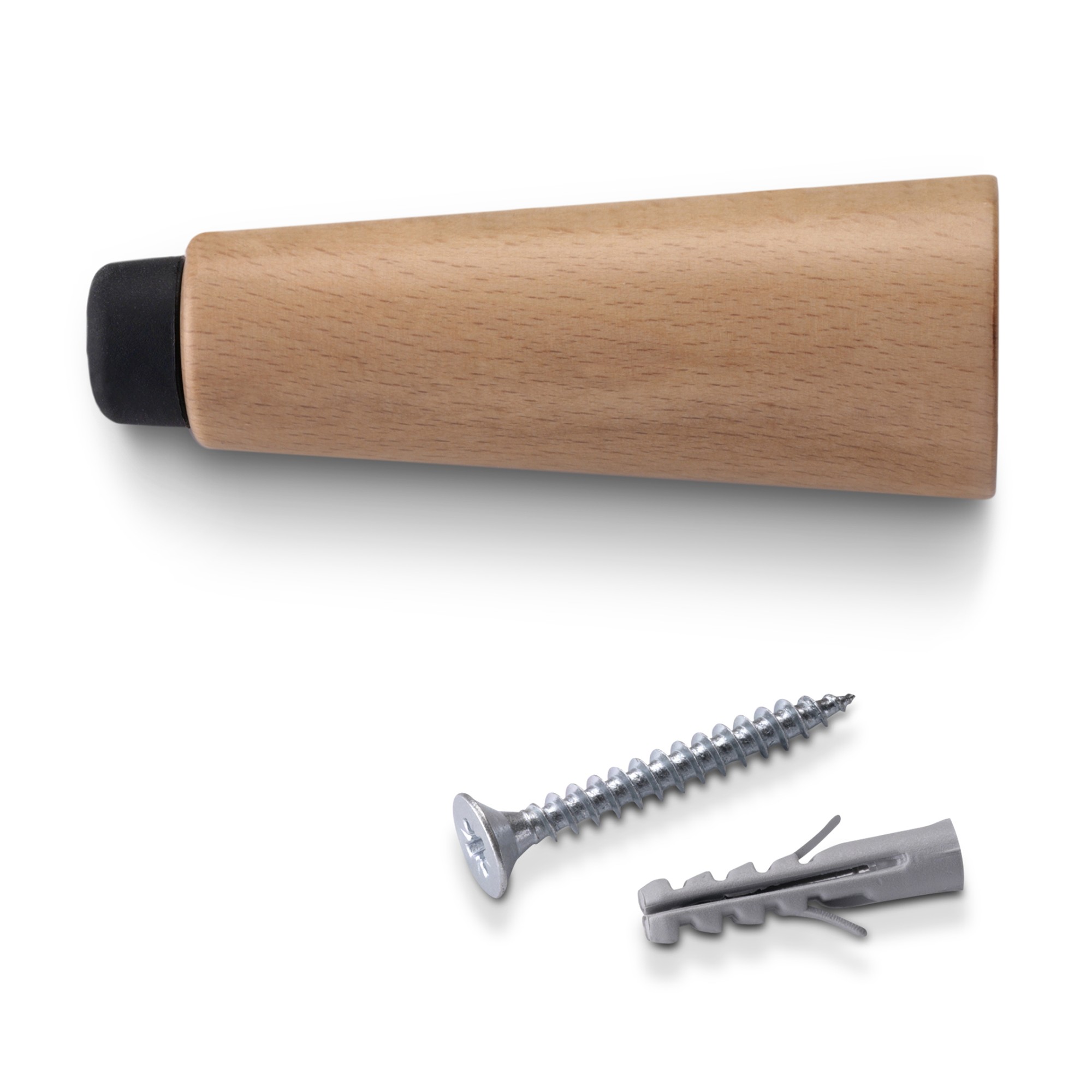 Tope de pared en haya / haya