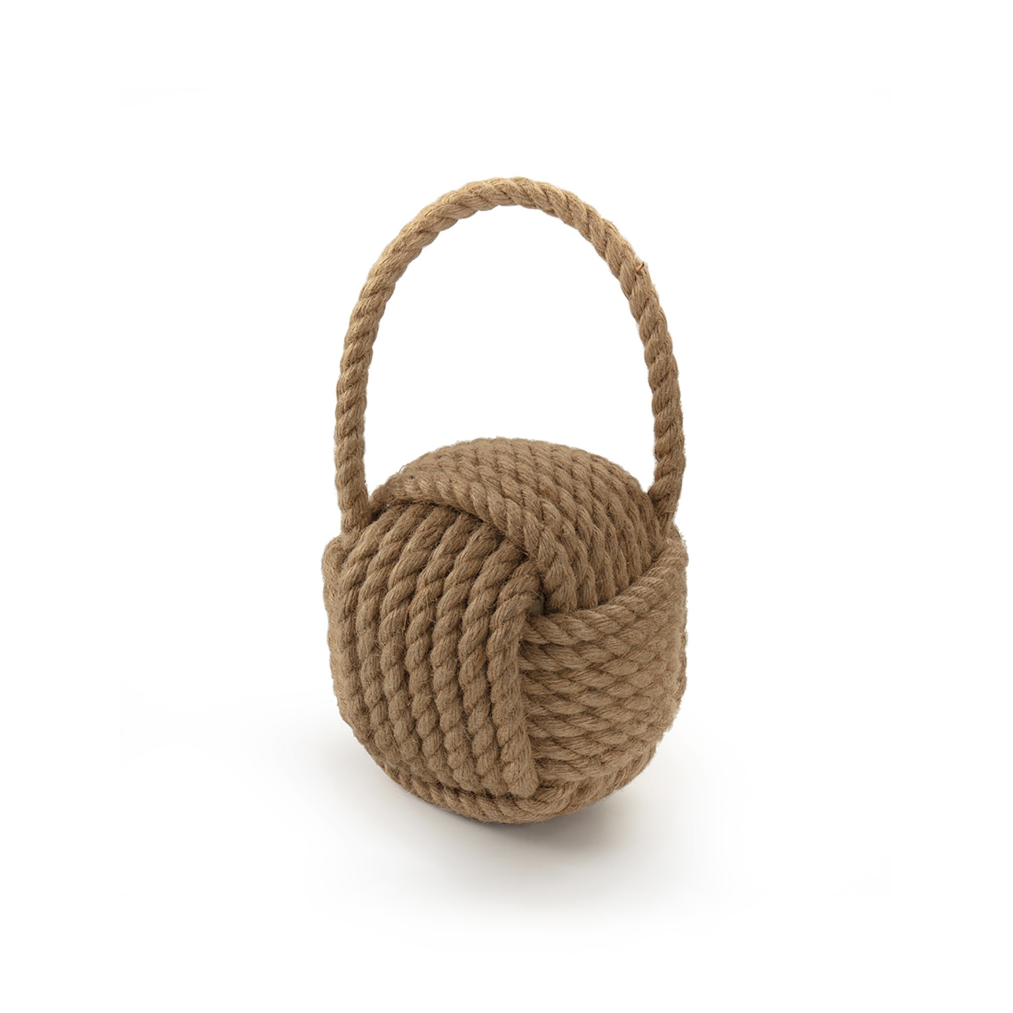 Tope de puerta textil 2 Kg. Nudo / natural