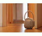 Tope de puerta textil 2 Kg. Nudo / natural