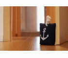 Tope de puerta textil 1 Kg. Marino / azul