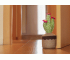 Tope de puerta textil 1 Kg. Cactus / verde