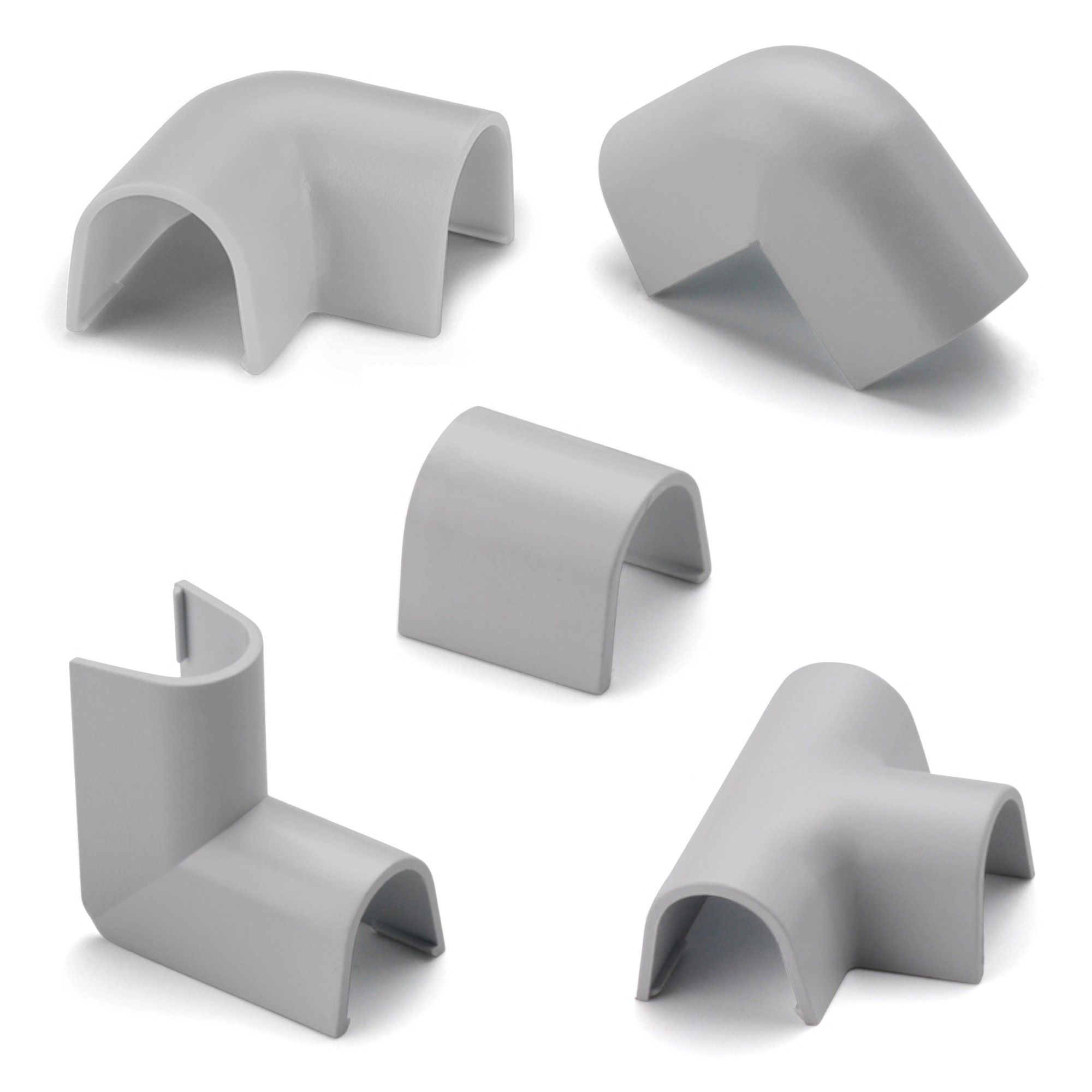 Enlaces surtidos para cablefix 2201 / gris metalizado