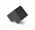 Enlace convexo para canaleta 9 x 5 mm / negro