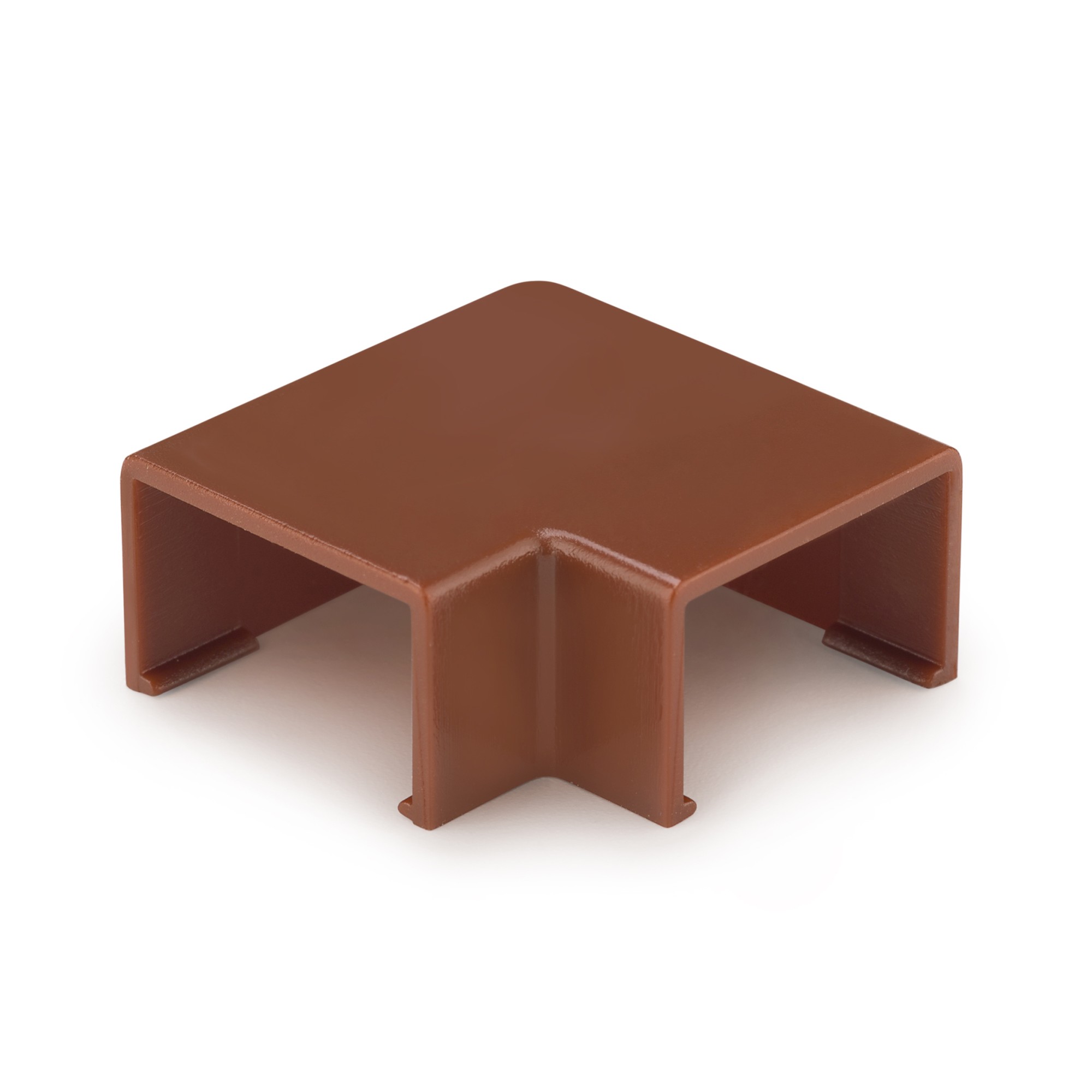 Enlace plano 90º para canaleta 12 x 7 mm / sapelly