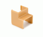 Enlace cóncavo para canaleta 16 x 10 mm / roble
