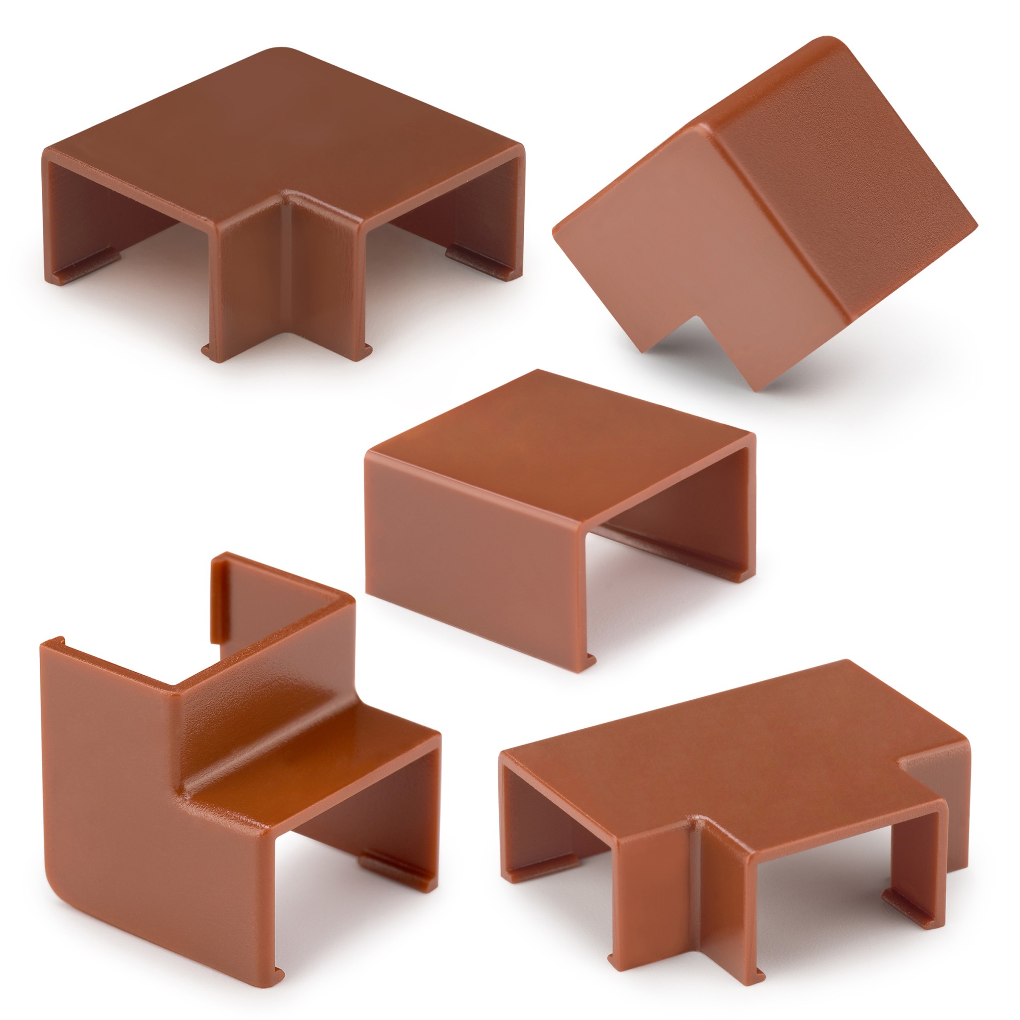 Accesorios surtidos canaleta 21 x 11,5 mm / sapelly