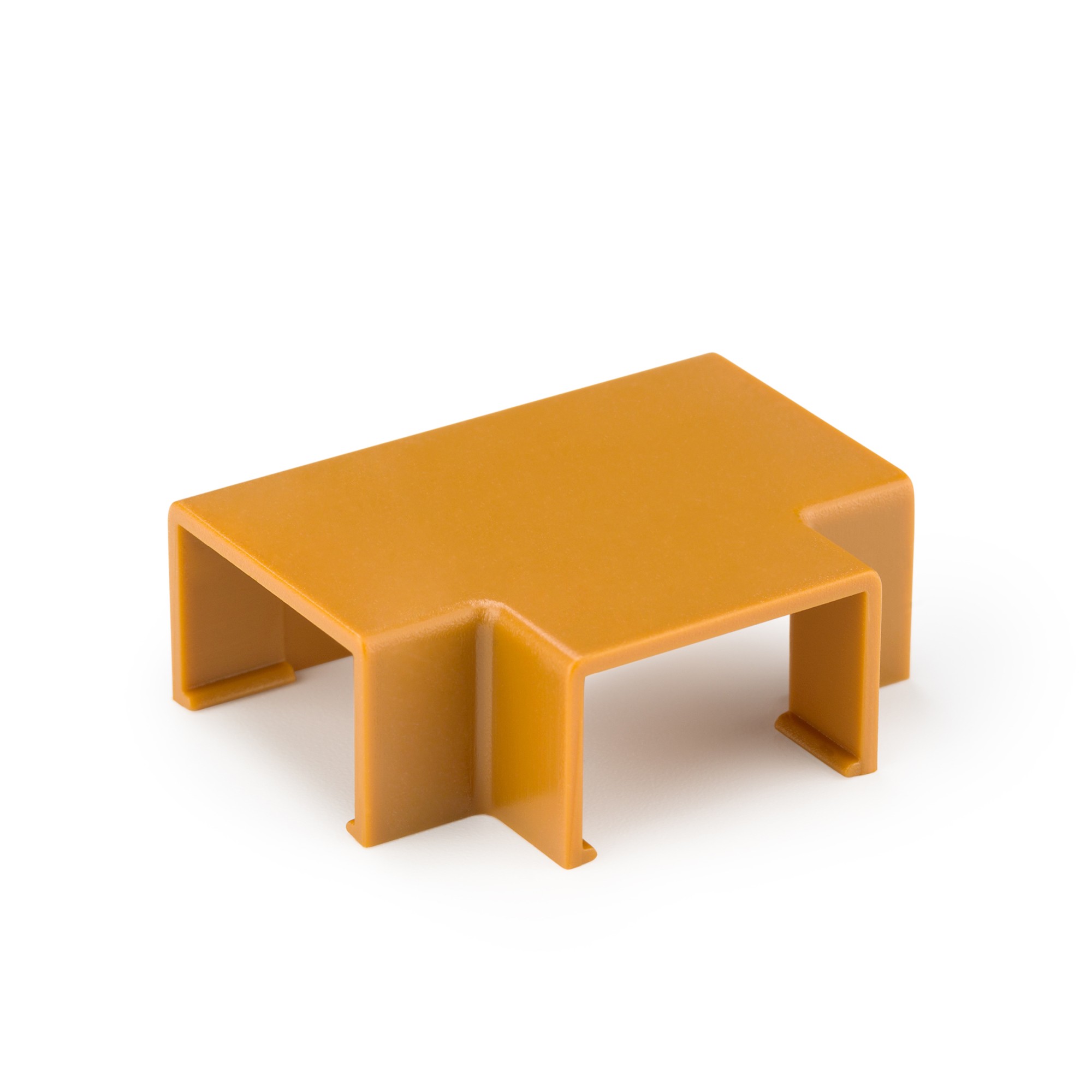 Enlace \"t\" para canaleta 21 x 11,5 mm / cerezo