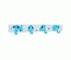Colgador múltiple infantil / Elefante azul