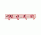 Colgador múltiple infantil / Elefante rosa