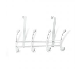 Mod.3721 Colgador sobrepuerta 4 ganchos dobles