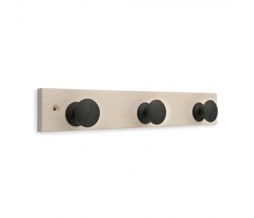 Mod.3743 Colgador fresno ONA 3 pomos