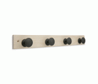 Mod.3744 Colgador fresno ONA 4 pomos