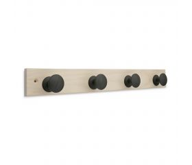 Mod.3744 Colgador fresno ONA 4 pomos