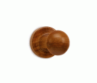 Colgador madera de pino 1 pomo / miel