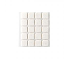 Mod.4004 Fieltro lana adhesivo 17 x 17 mm