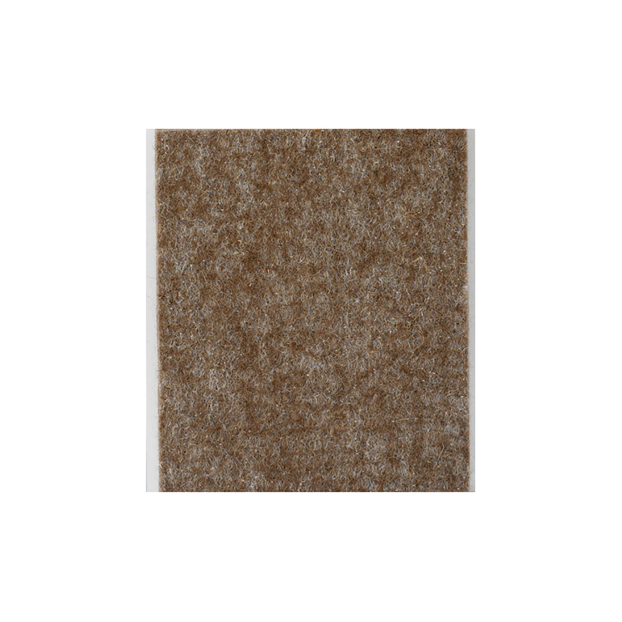 Fieltro lana adhesivo 100 x 85 mm / marrón