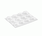 Mod.4051 Gota adhesiva Ø 12,7 x 3,5 mm