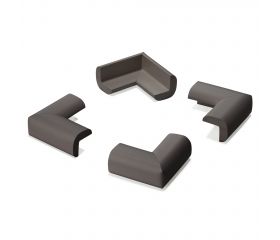 Protector de cantos acolchado / marrón