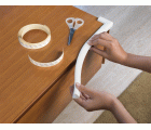 Rollo protector cantos (2 m) + 4 esquineras / blanco