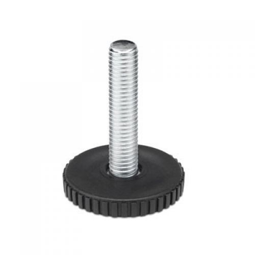Pie nivelador Ø 38  (M8x47) / negro
