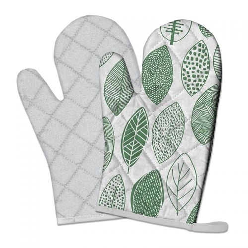 Guantes horno 30x18 / hojas