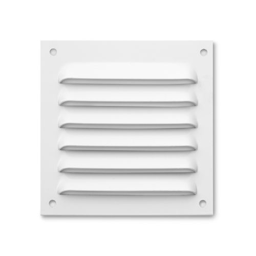 Rejilla  aluminio 100x100 mm / blanco