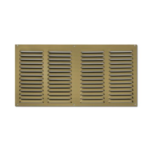 Rejilla  aluminio 200x400 mm / bronce