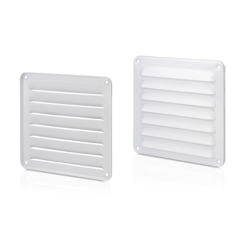 Mod.1260 Rejilla aluminio 150x150 mm con marco