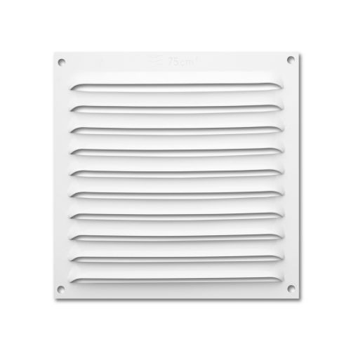 Rejilla  aluminio 150x150 mm / blanco