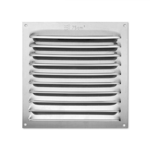 Mod.1275 Rejilla aluminio 150x150 mm con mosquitera
