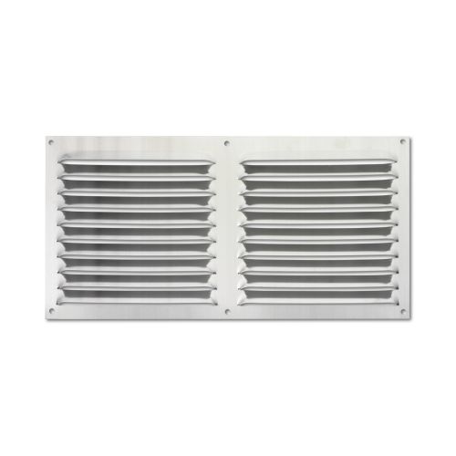Mod.1277 Rejilla aluminio 150x300 mm con mosquitera