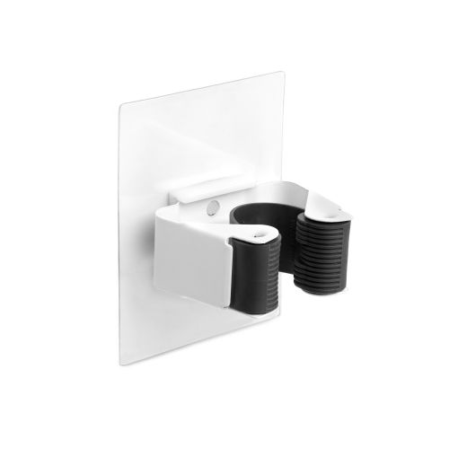 Colgador removible para escobas / blanco