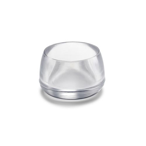Contera redonda exterior Ø 22 mm / transparente
