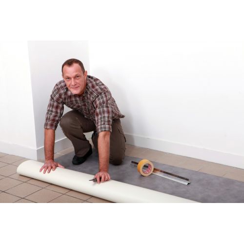 Cinta adhesiva moqueta 50 mm x 5 m / blanco
