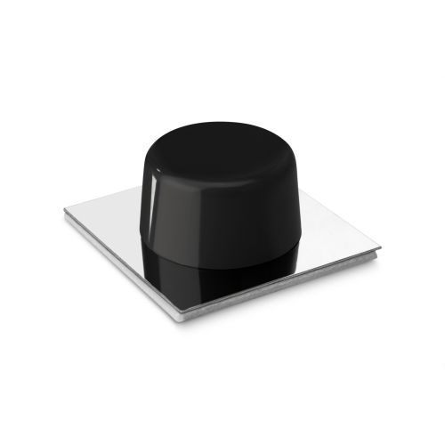 Tope adhesivo / negro