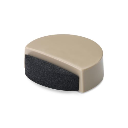 Tope adhesivo silencioso / beige