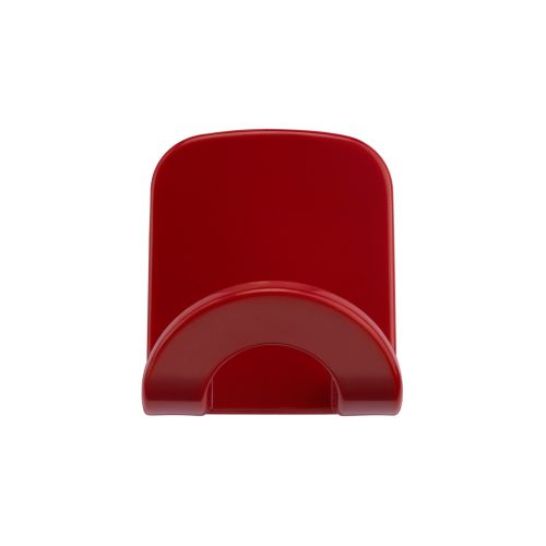 Colgador adhesivo arco / rojo oscuro