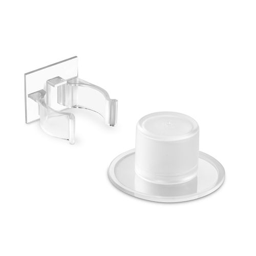 Mod.2095 Tope y retenedor pinza adhesivos para puerta