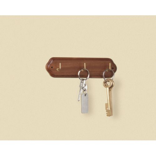 Colgador adhesivo madera / sapelly