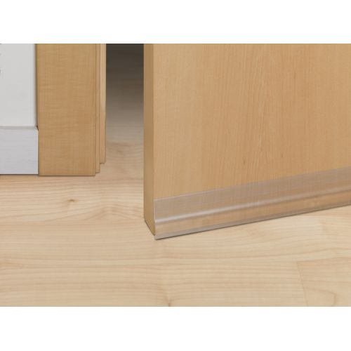 Burlete para puerta adh. 820 mm con perfil de PVC flexible / transparente