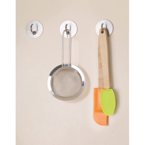 Colgador adhesivo de acero inoxidable / acero