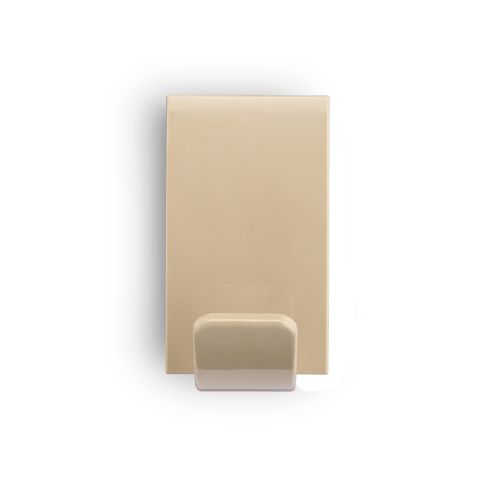 Colgador adhesivo / beige