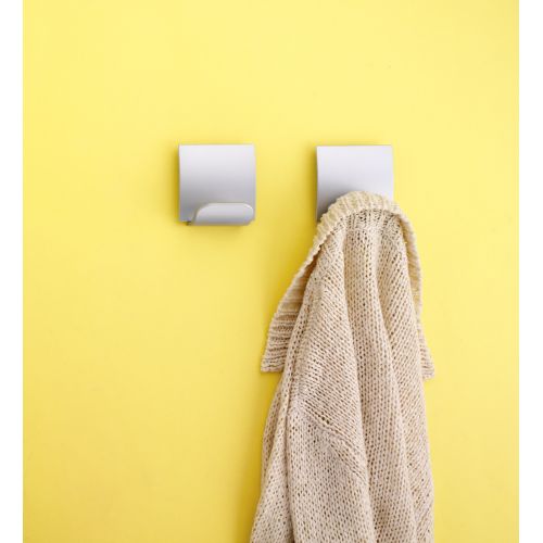 Colgador adhesivo / blanco
