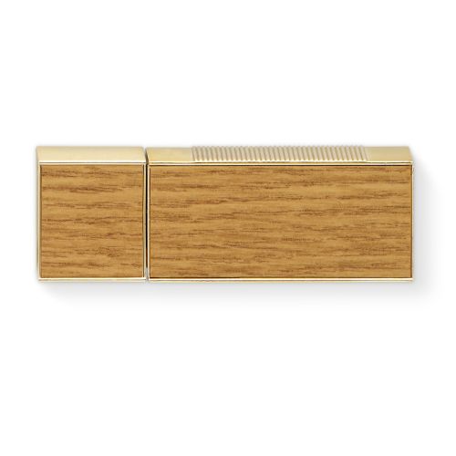 Pestillo para puerta con tornillos / madera clara